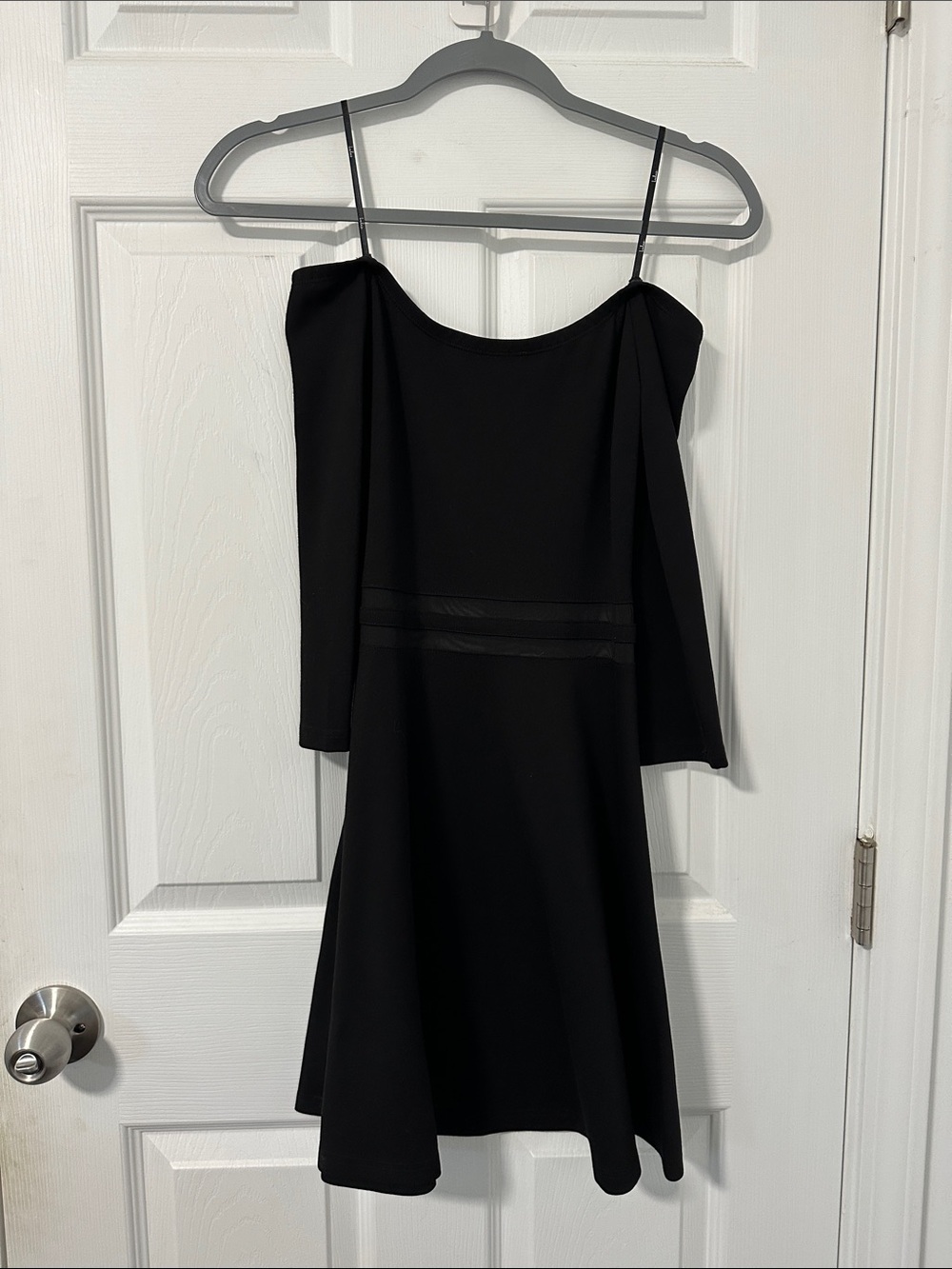 Lulus Yes to the Mesh Skater Dress